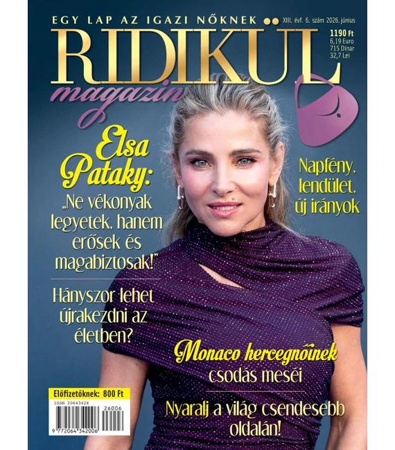 Ridikül Magazin, 2026. június