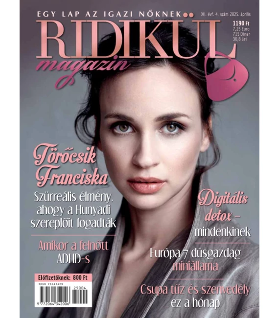 Ridikül Magazin, 2025. április