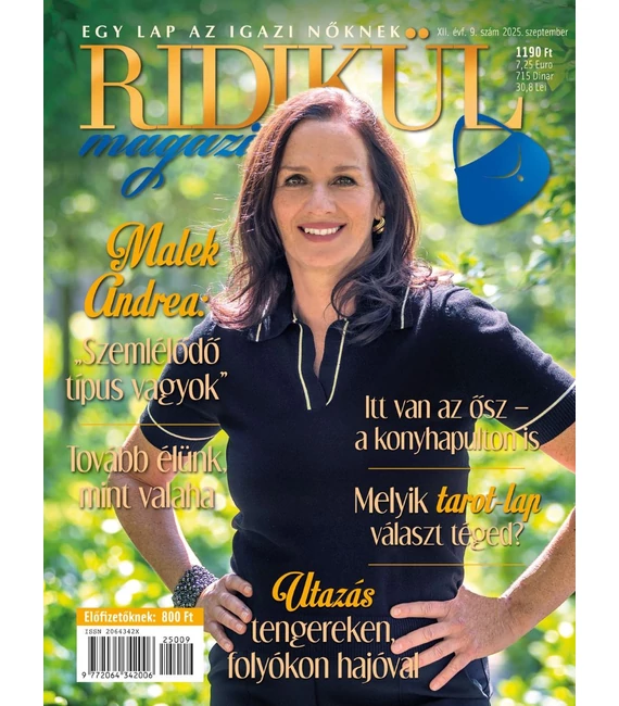 Ridikül Magazin, 2025. szeptember